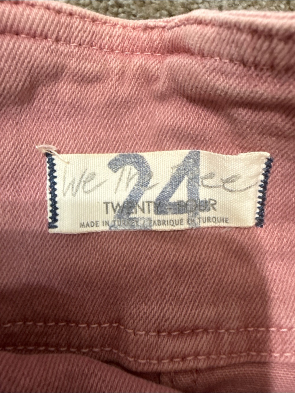 Pink Front-Zip A-Line Skirt - Picture 5 of 6